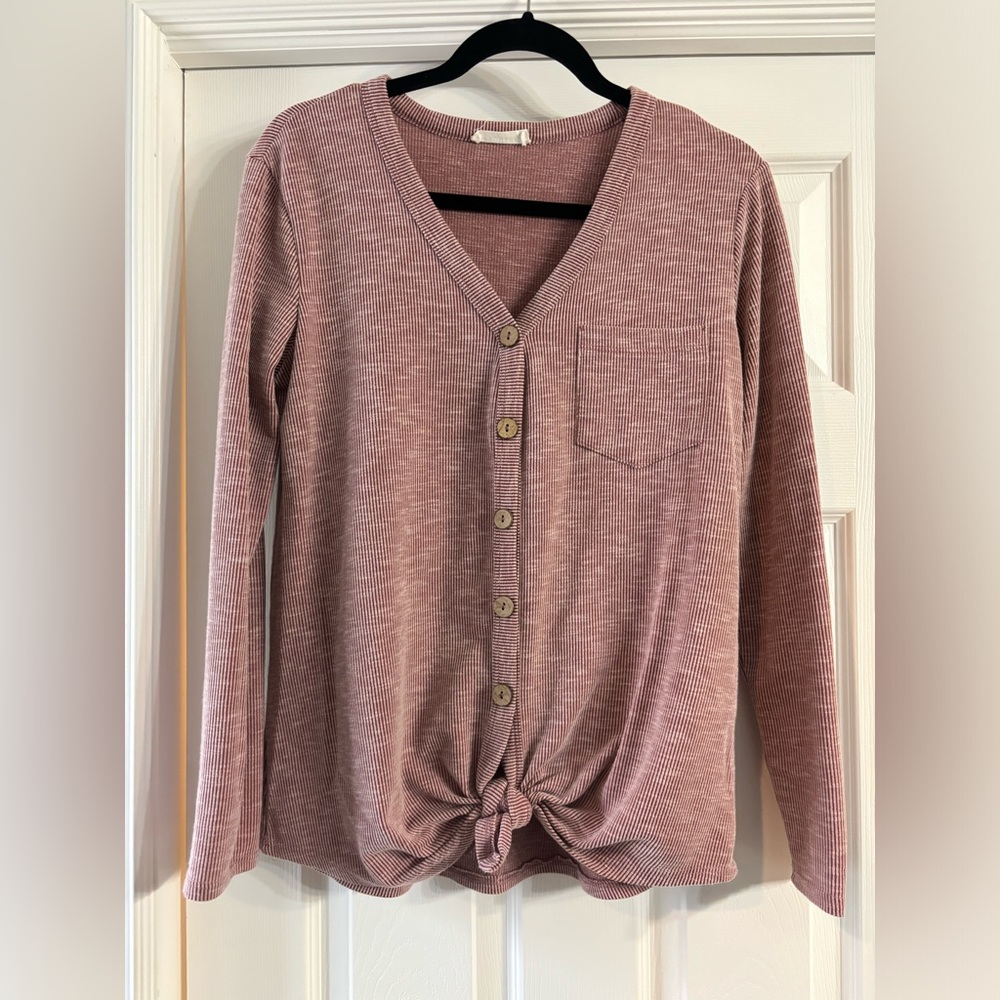 Promesa long sleeve button up